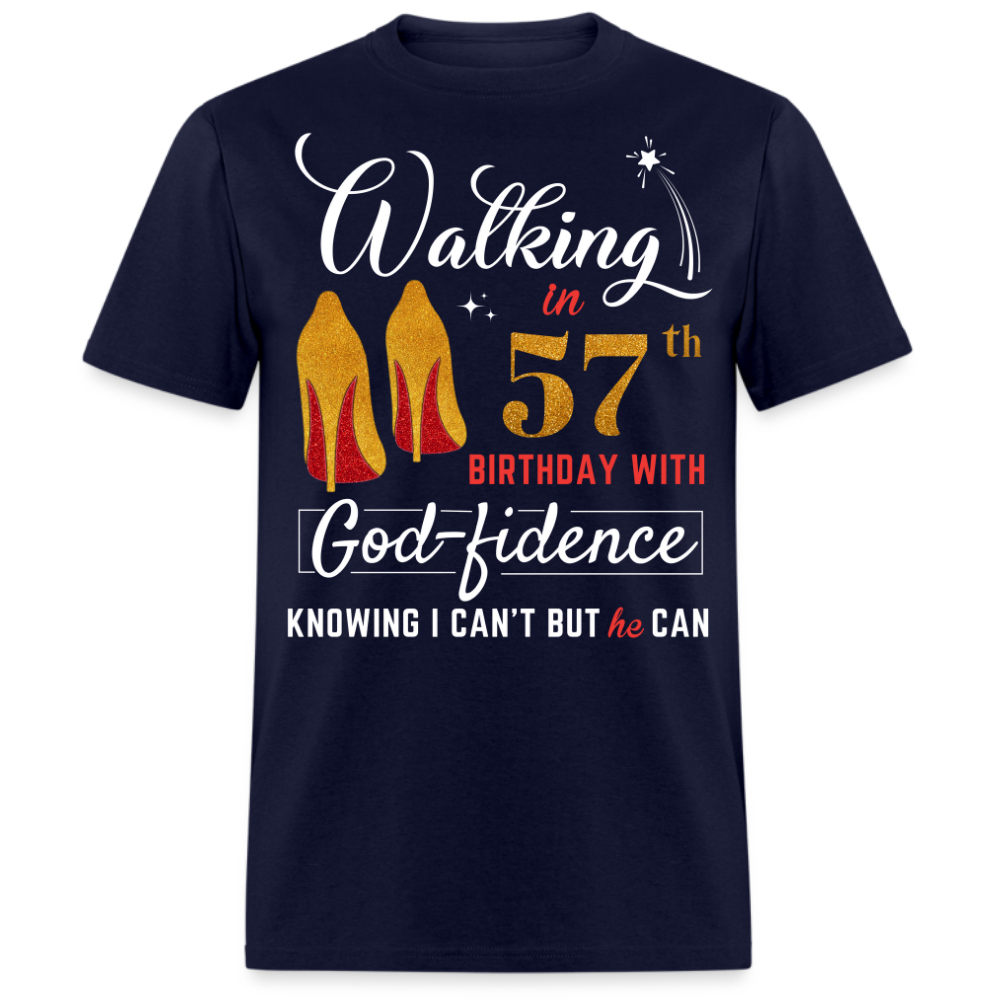 WALKING 57 GODFIDENCE UNISEX SHIRT
