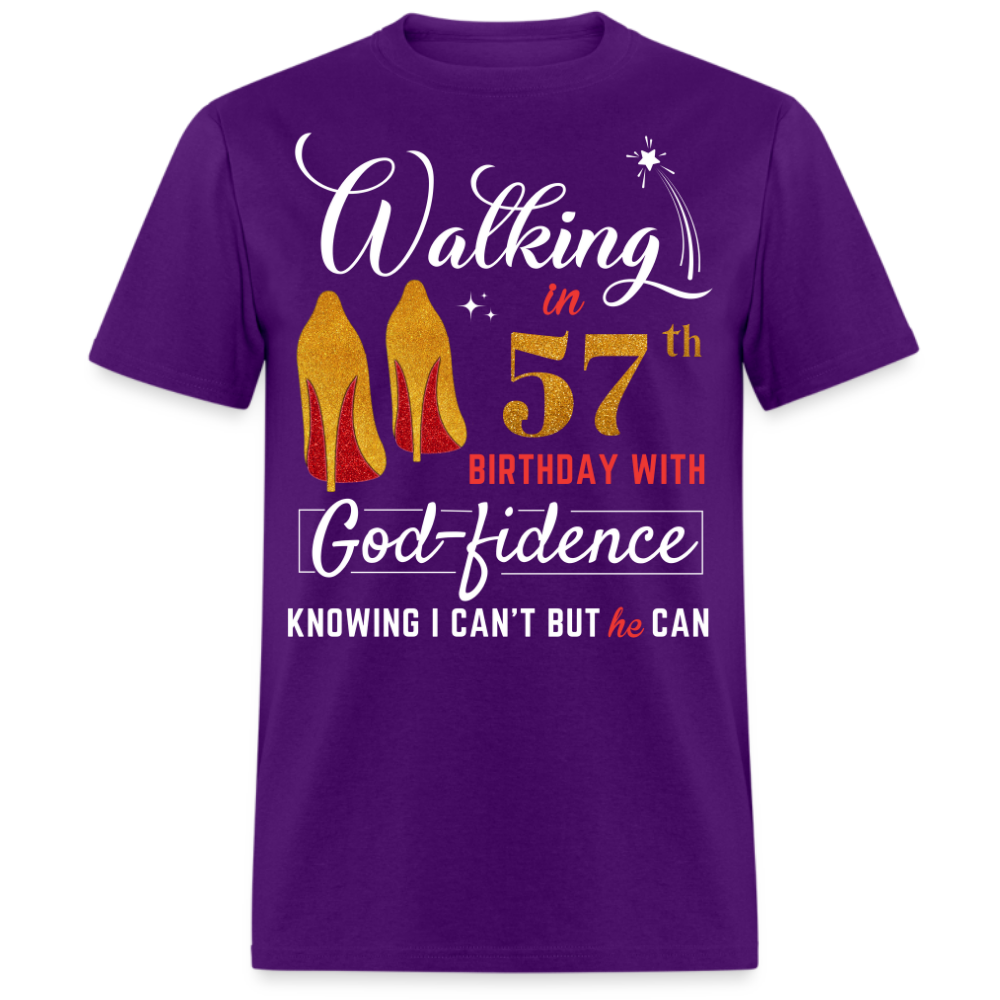 WALKING 57 GODFIDENCE UNISEX SHIRT