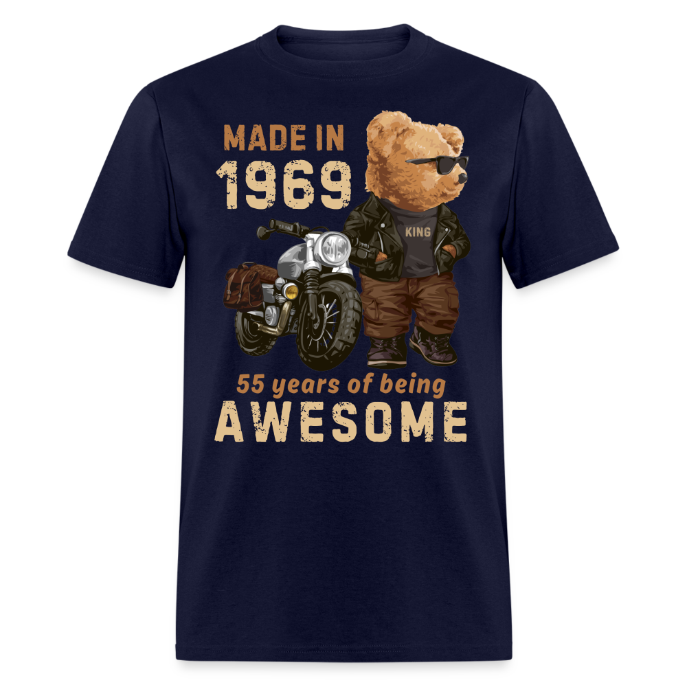 MADE IN 1969 55 YEARS OF BEING AWESOME SHIRT