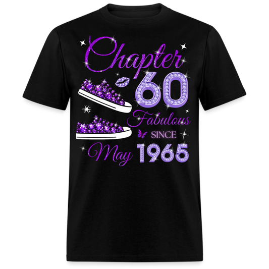 PURPLE CHAPTER 60 FAB SINCE MAY 1965 (SNEAKER) UNISEX SHIRT