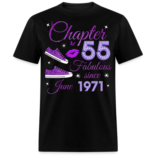 CHAPTER 55 FABULOUS SINCE JUNE  1971 (SNEAKER) UNISEX SHIRT