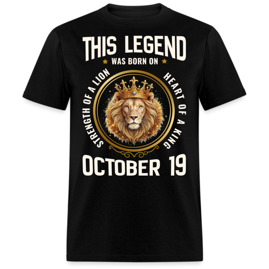 LEGEND OCTOBER 19 KING SHIRT