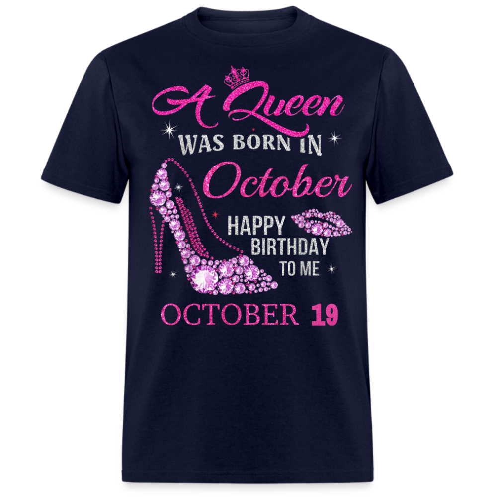 19TH OCTOBER QUEEN UNISEX SHIRT