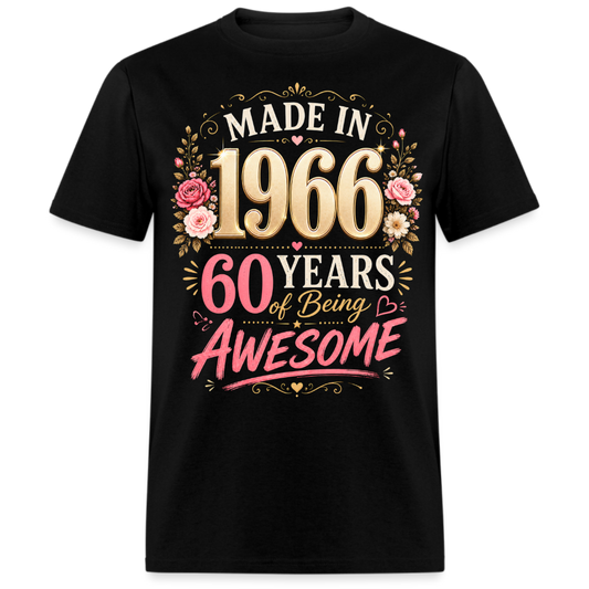 MADE IN 1966-60 YEAR UNISEX SHIRT