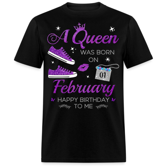 QUEEN FEBRUARY 01 UNISEX SHIRT