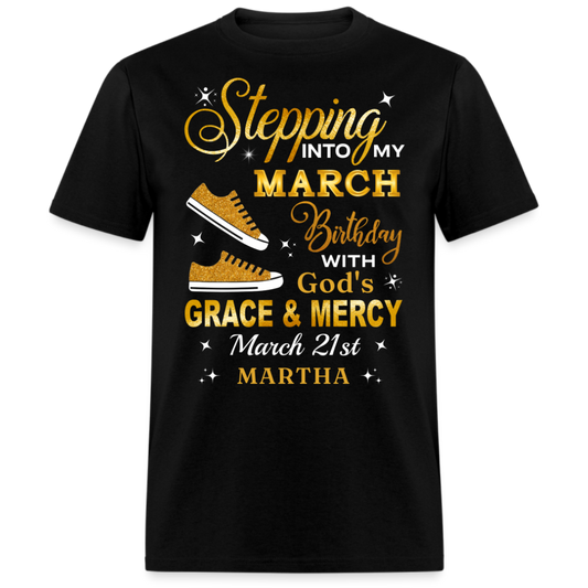 21ST MARCH GOD'S GRACE MARTHA UNISEX SHIRT