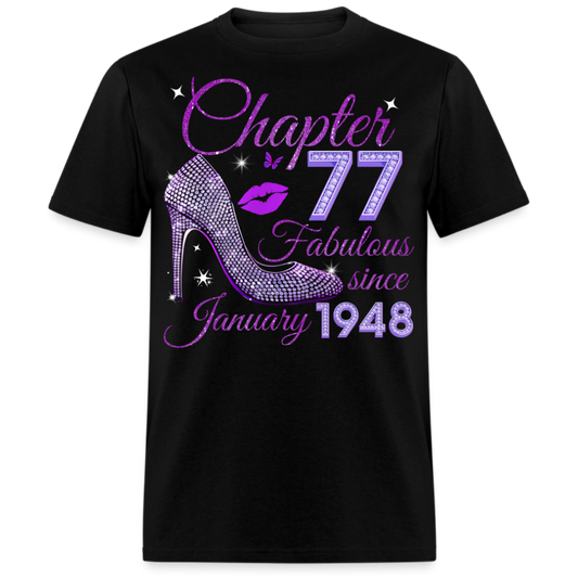 CHAPTER 77 FABULOUS SINCE JANUARY 1948 UNISEX SHIRT