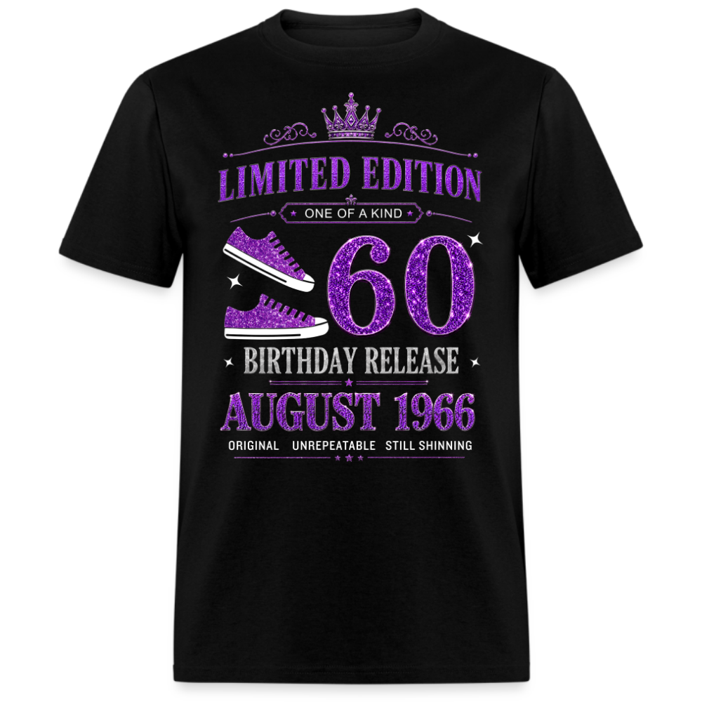 60TH BIRTHDAY RELEASE AUGUST 1966 UNISEX SHIRT