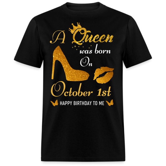 QUEEN 1ST OCTOBER UNISEX SHIRT