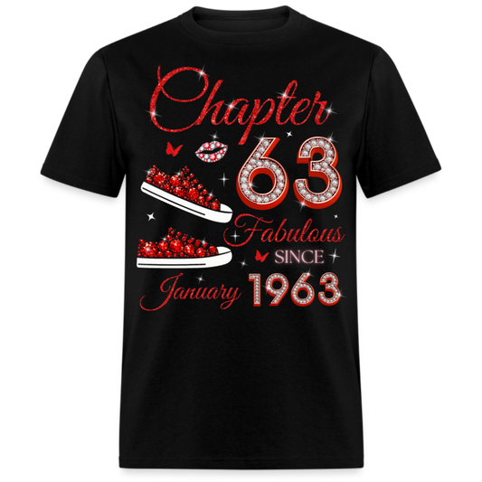 CHAPTER 63 FAB SINCE JANUARY 1963 (SNEAKER) UNISEX SHIRT