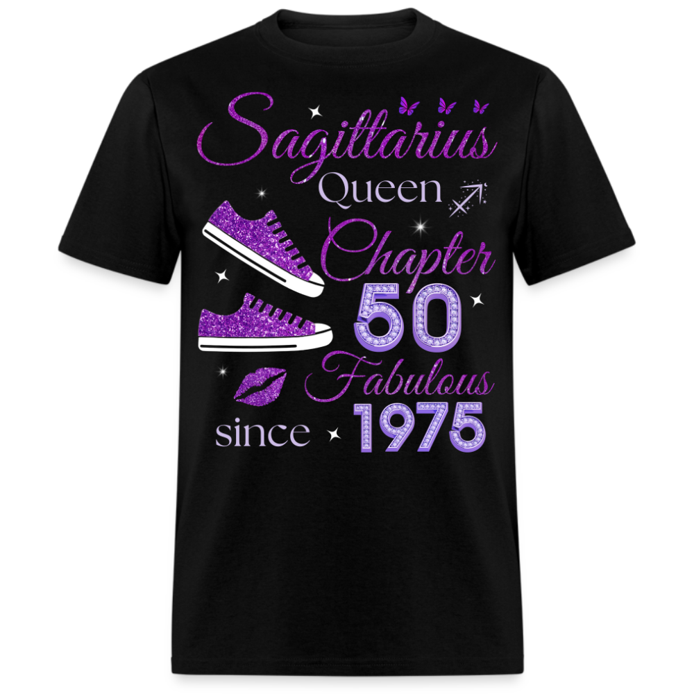 SAGITTARIUS QUEEN CHAPTER 50 FAB SINCE 1975 UNISEX SHIRT