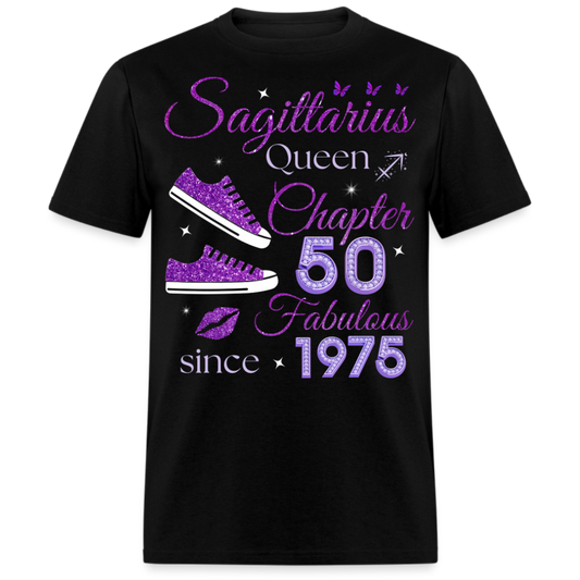 SAGITTARIUS QUEEN CHAPTER 50 FAB SINCE 1975 UNISEX SHIRT