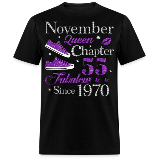 NOVEMBER QUEEN CHAPTER 55 FAB SINCE 1970 UNISEX SHIRT