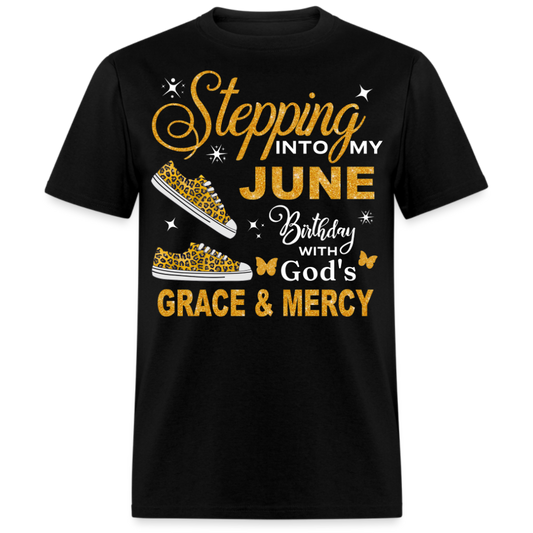 STEPPING JUNE BIRTHDAY (WITHOUT DATE) UNISEX SHIRT