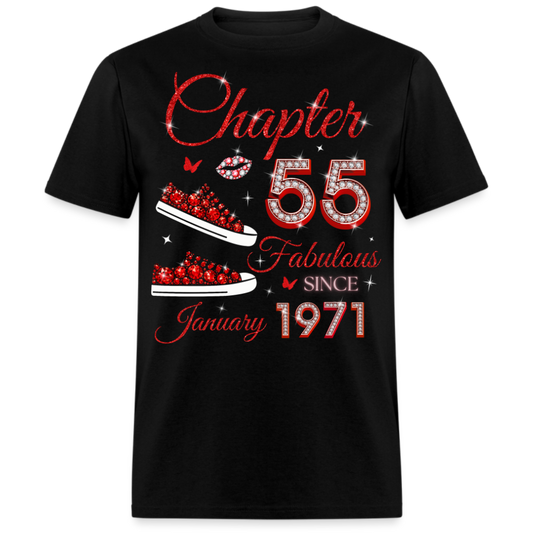 CHAPTER 55 FAB SINCE JANUARY 1971 (SNEAKER) UNISEX SHIRT