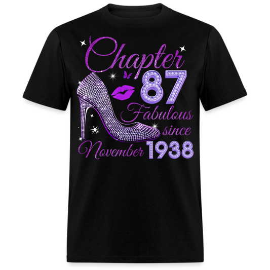 CHAPTER 87 FABULOUS SINCE NOVEMBER 1938 UNISEX SHIRT