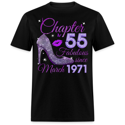 CHAPTER 55 FABULOUS SINCE MARCH 1971 UNISEX SHIRT