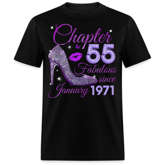 CHAPTER 55 FABULOUS SINCE JANUARY 1971 UNISEX SHIRT