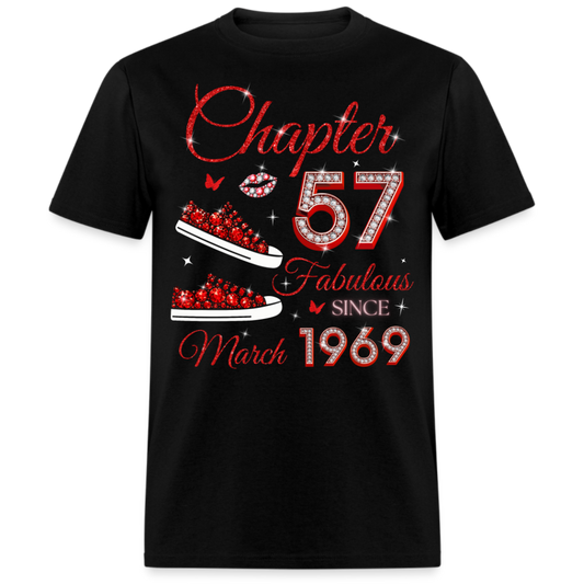 CHAPTER 57 FAB SINCE MARCH 1969 (SNEAKER) UNISEX SHIRT