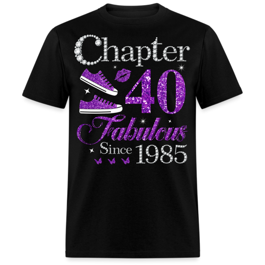 PURPLE CHAPTER 40 FAB SINCE 1985 UNISEX SHIRT