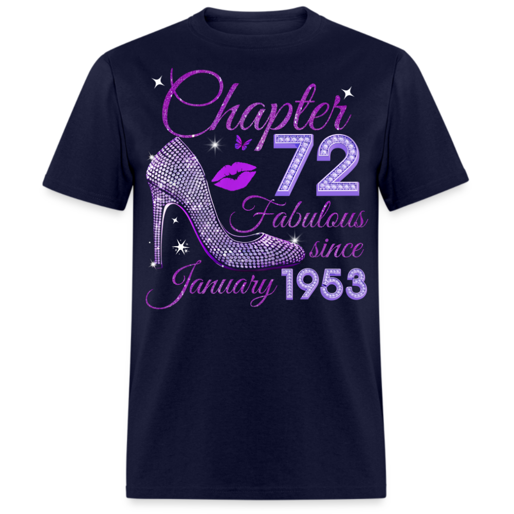 CHAPTER 72 FABULOUS SINCE JANUARY 1953 UNISEX SHIRT