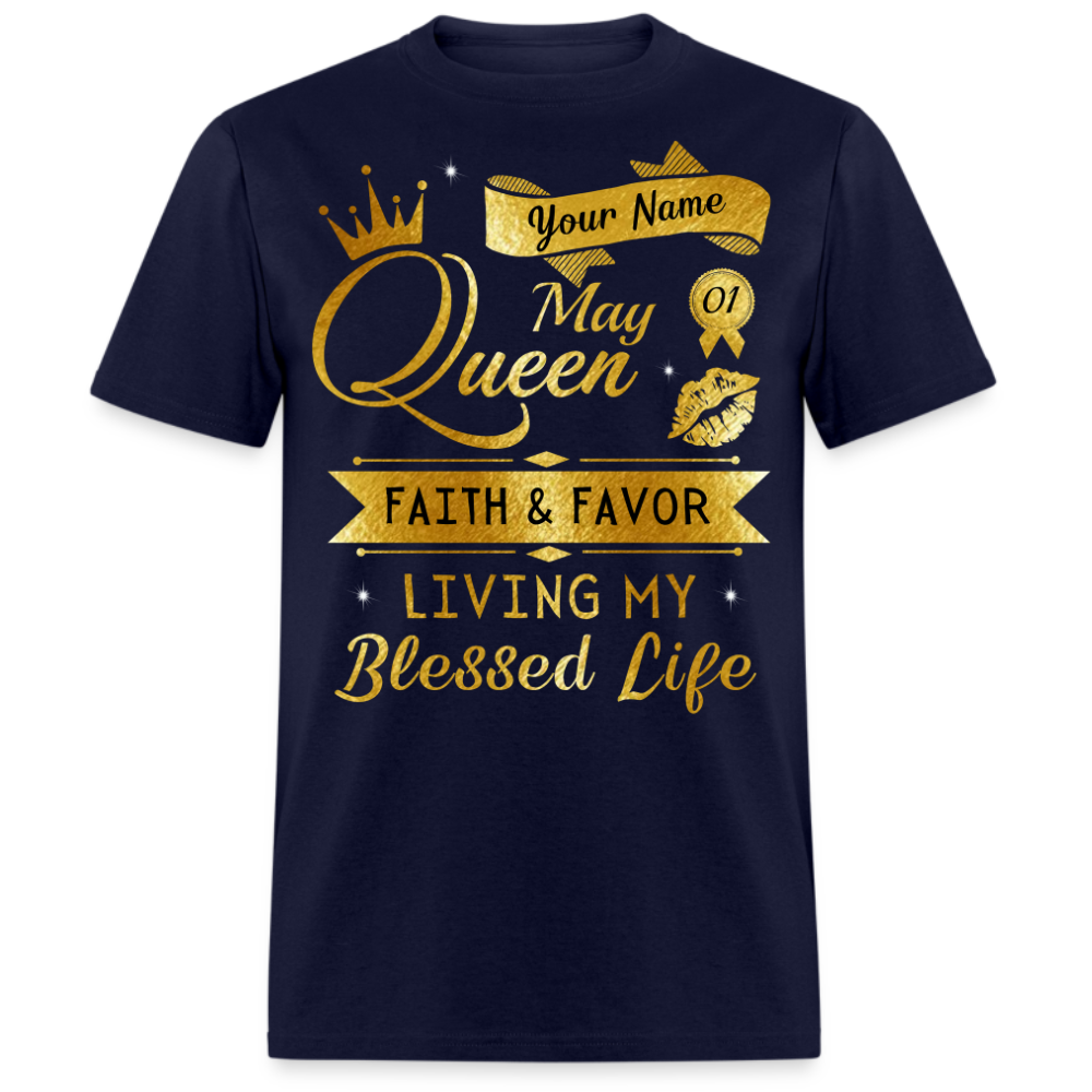 PERSONALIZABLE MAY FAITH AND FAVOR UNISEX SHIRT