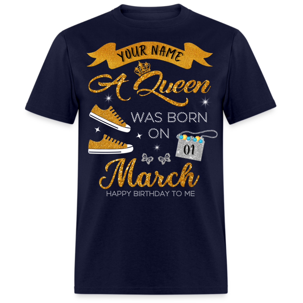 PERSONALIZABLE QUEEN MARCH SHIRT