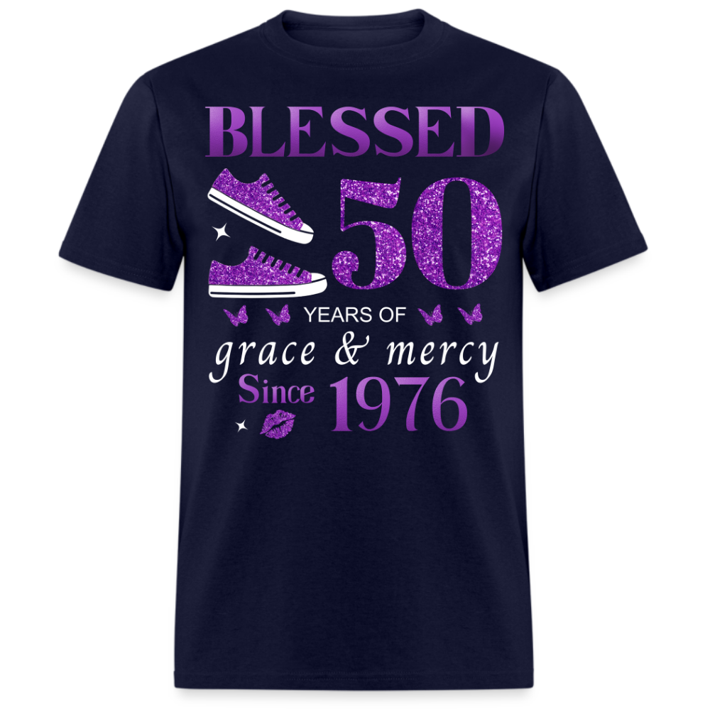 BLESSED 50-1976 GRACE & MERCY UNISEX SHIRT