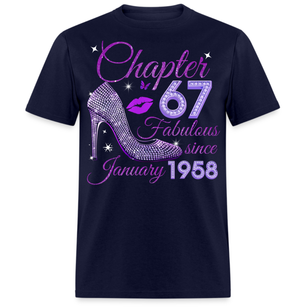 CHAPTER 67 FABULOUS SINCE JANUARY 1958 UNISEX SHIRT