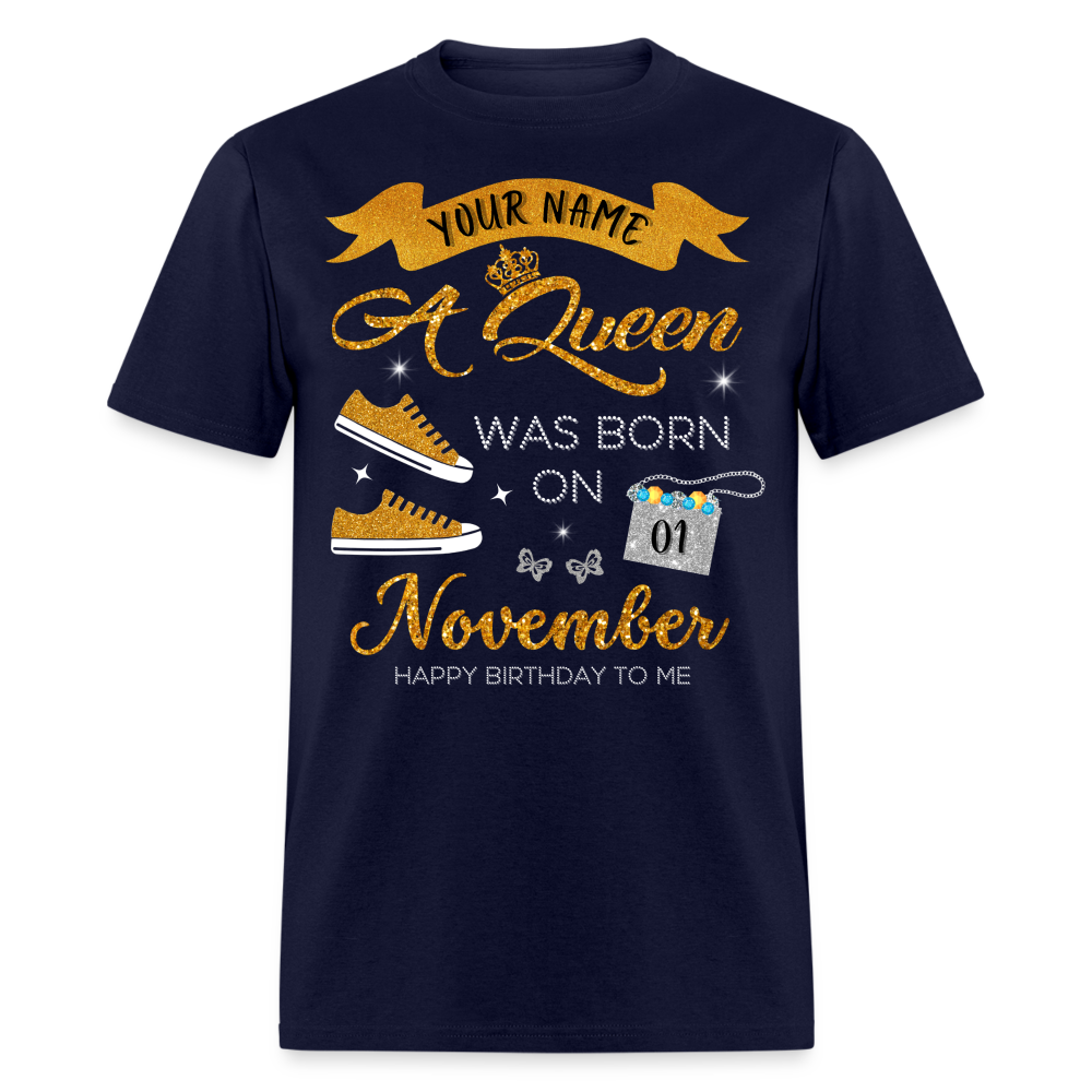 PERSONALIZABLE QUEEN NOVEMBER SHIRT