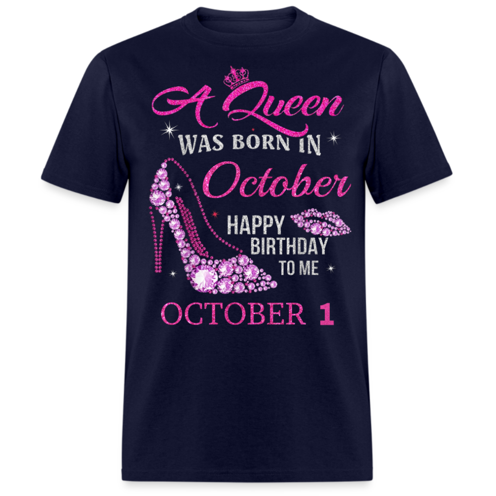 1ST OCTOBER QUEEN UNISEX SHIRT