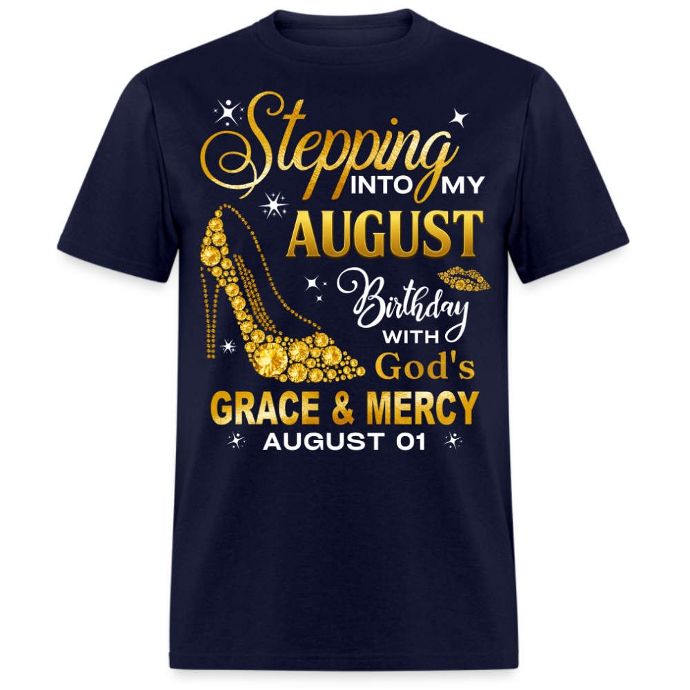 01 AUGUST GRACE & MERCY UNISEX SHIRT