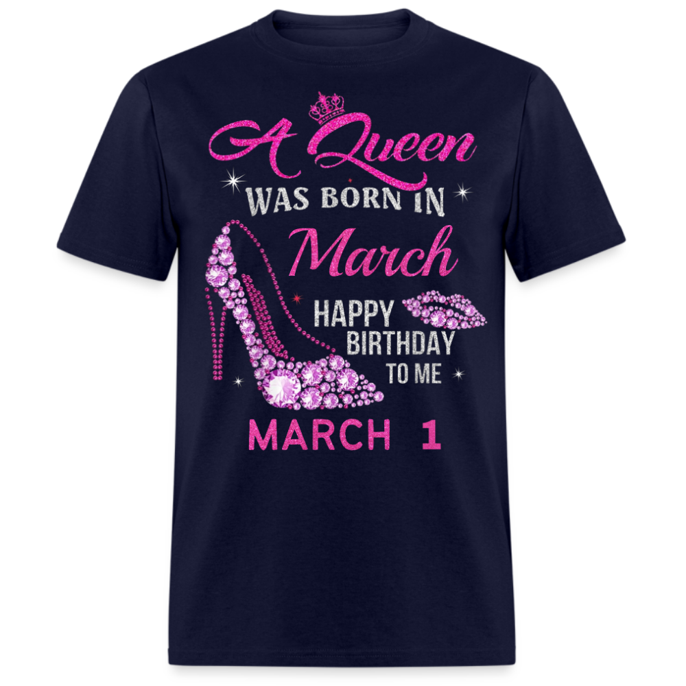 1ST MARCH QUEEN UNISEX SHIRT