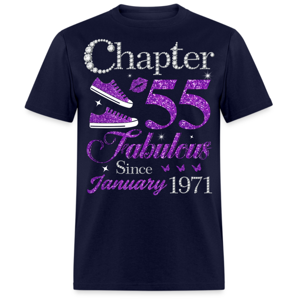 CHAPTER 55 FABULOUS SINCE JANUARY 1971 UNISEX SHIRT