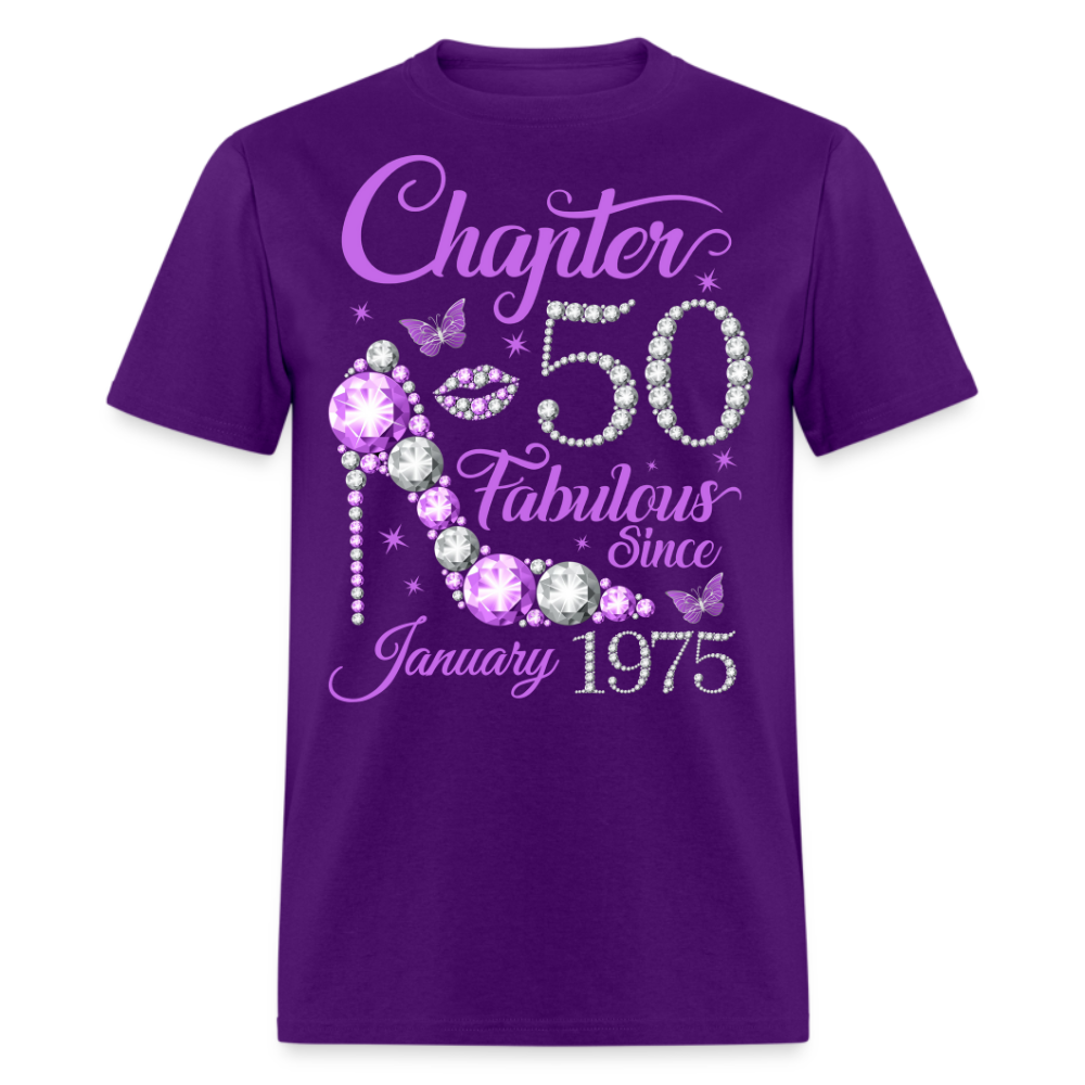 DIAMOND CHAPTER 50 FAB SINCE JANUARY 1975 UNISEX SHIRT