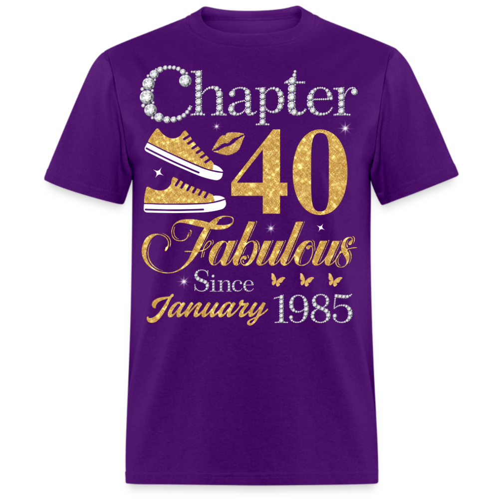 GOLDEN DIAMOND CHAPTER 40 FAB SINCE JANUARY 1985 UNISEX SHIRT