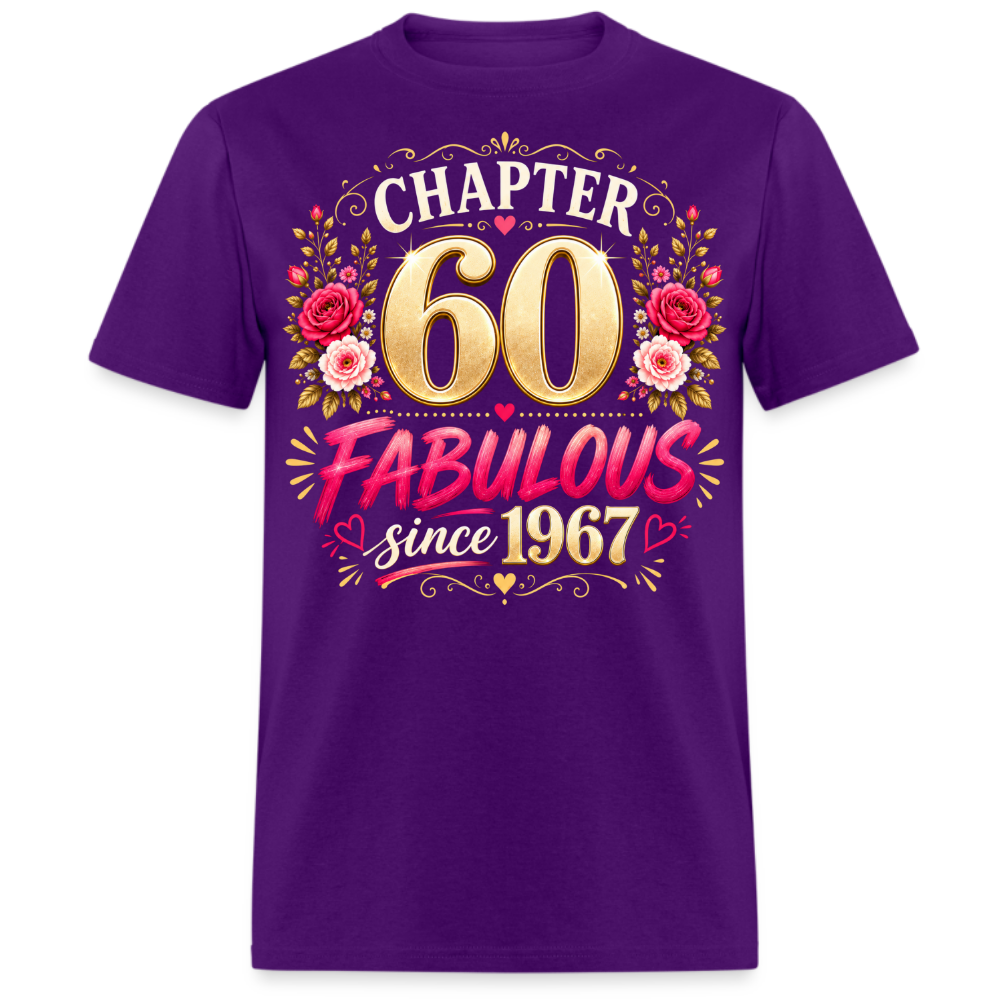 CHAPTER 60 FABULOUS SINCE 1967/1966 UNISEX SHIRT