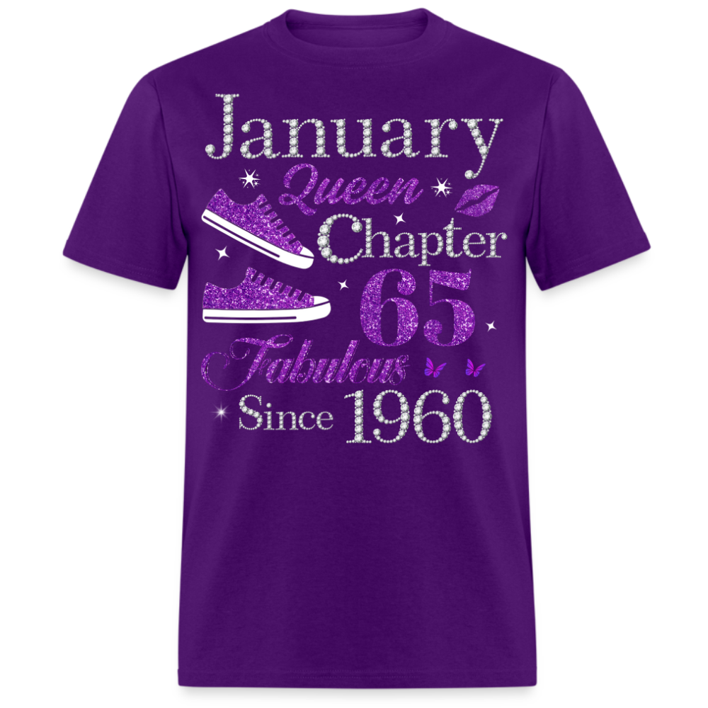 JANUARY QUEEN CHAPTER 65 FAB SINCE 1960 UNISEX SHIRT