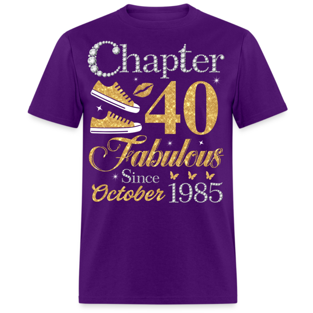 GOLDEN DIAMOND CHAPTER 40 FAB SINCE OCTOBER 1985 UNISEX SHIRT