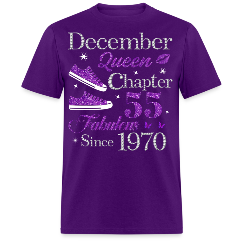 DECEMBER QUEEN CHAPTER 55 FAB SINCE 1970 UNISEX SHIRT