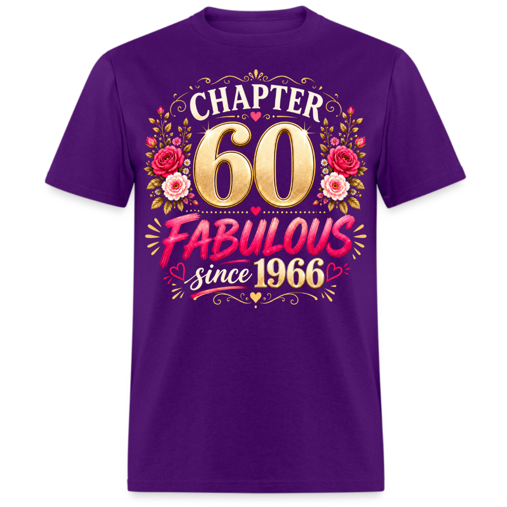 CHAPTER 60 FABULOUS SINCE 1967/1966 UNISEX SHIRT