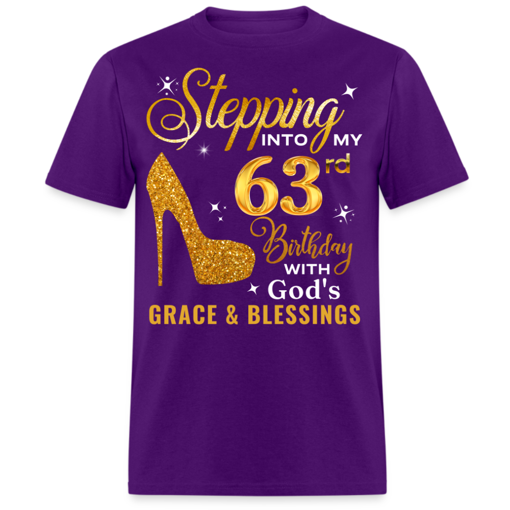 63RD GOD'S GRACE AND BLESSINGS UNISEX SHIRT