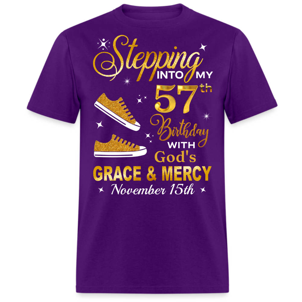 STEPPING 57 NOVEMBER 15TH UNISEX SHIRT