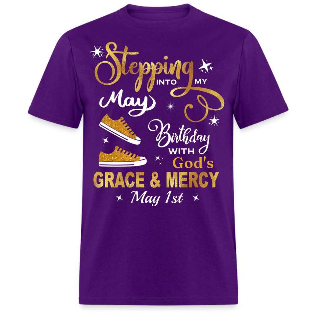 1ST MAY BIRTHDAY UNISEX SHIRT