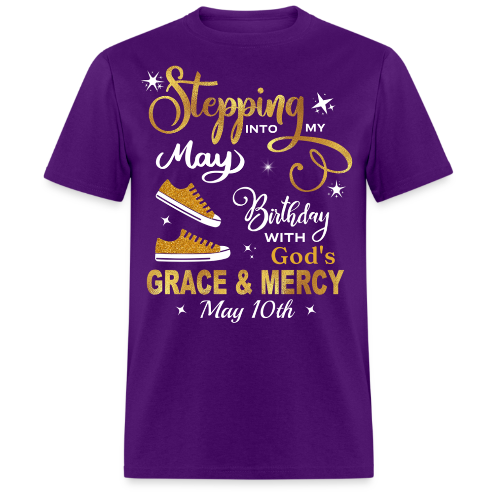 10TH MAY BIRTHDAY UNISEX SHIRT