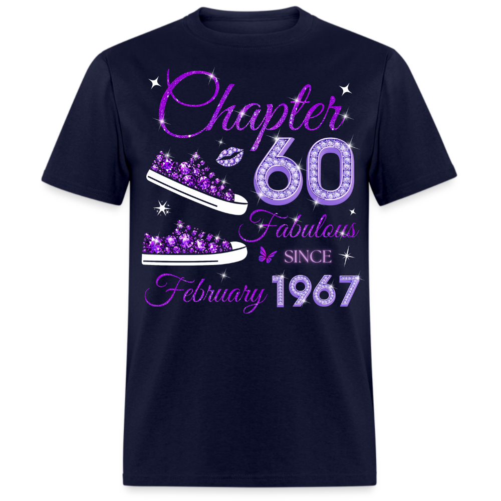 CHAPTER 60 FAB SINCE FEBRUARY 1967 (SNEAKER) UNISEX SHIRT