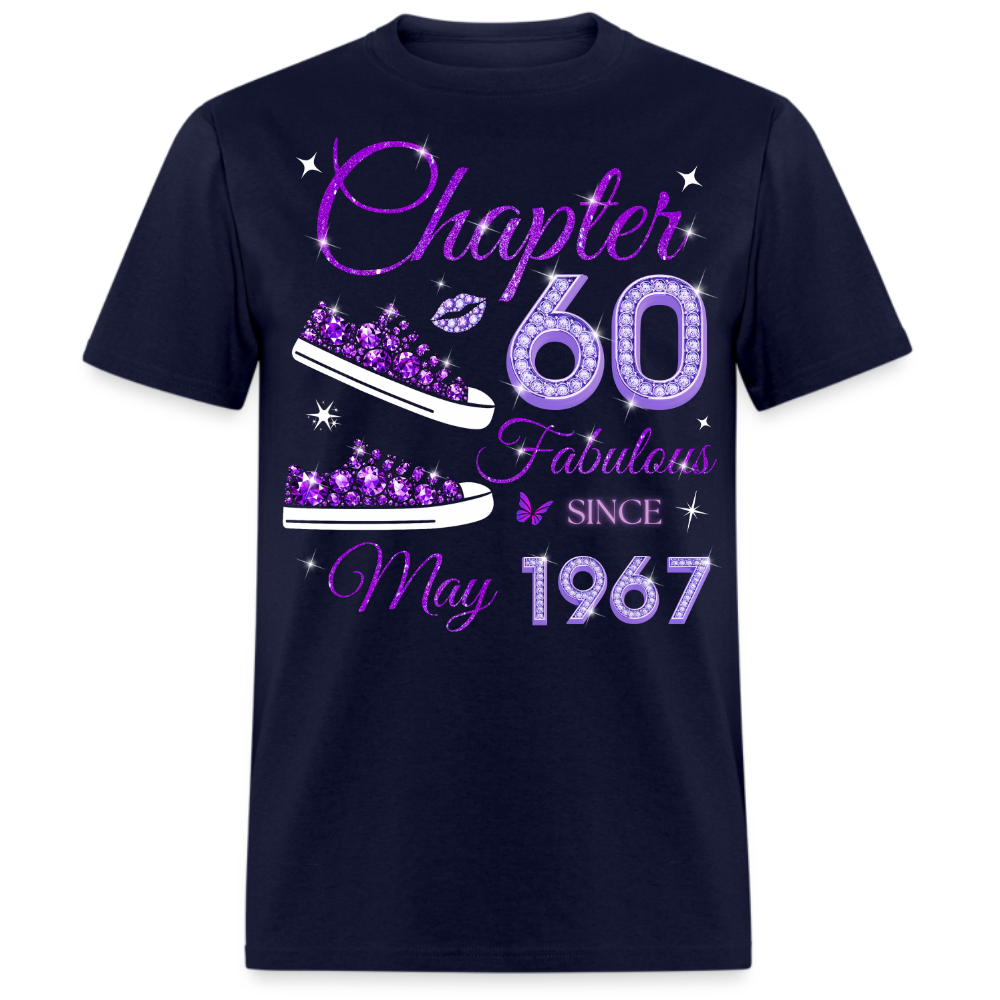 CHAPTER 60 FAB SINCE MAY 1967 (SNEAKER) UNISEX SHIRT