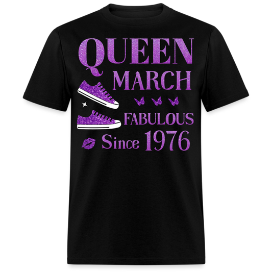 QUEEN MARCH FAB SINCE 1976 UNISEX SHIRT