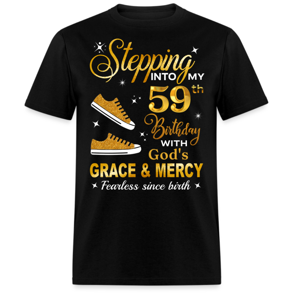 59TH BIRTHDAY FEARLESS SINCE BIRTH UNISEX SHIRT