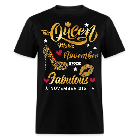 QUEEN FAB 21ST NOVEMBER UNISEX SHIRT